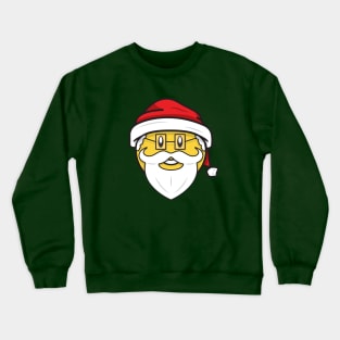 Santa Smiley Crewneck Sweatshirt